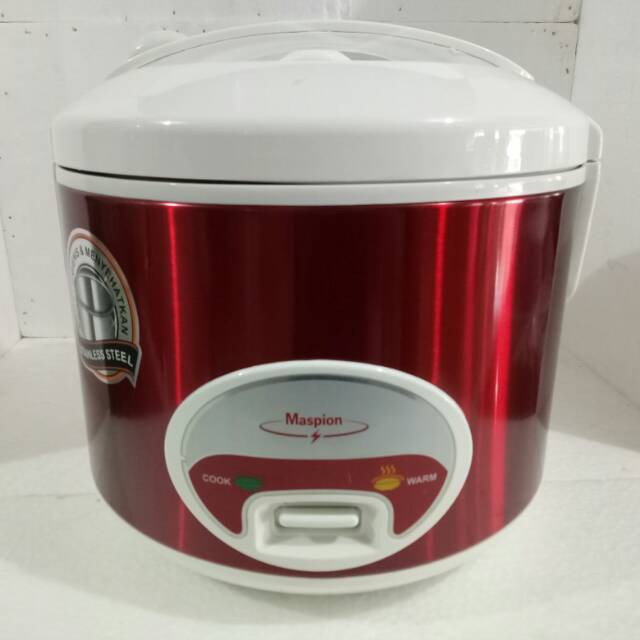 Magic Cooker Rice Cooker Penanak Nasi Maspion MRJ-1808 MS MRJ1808MS