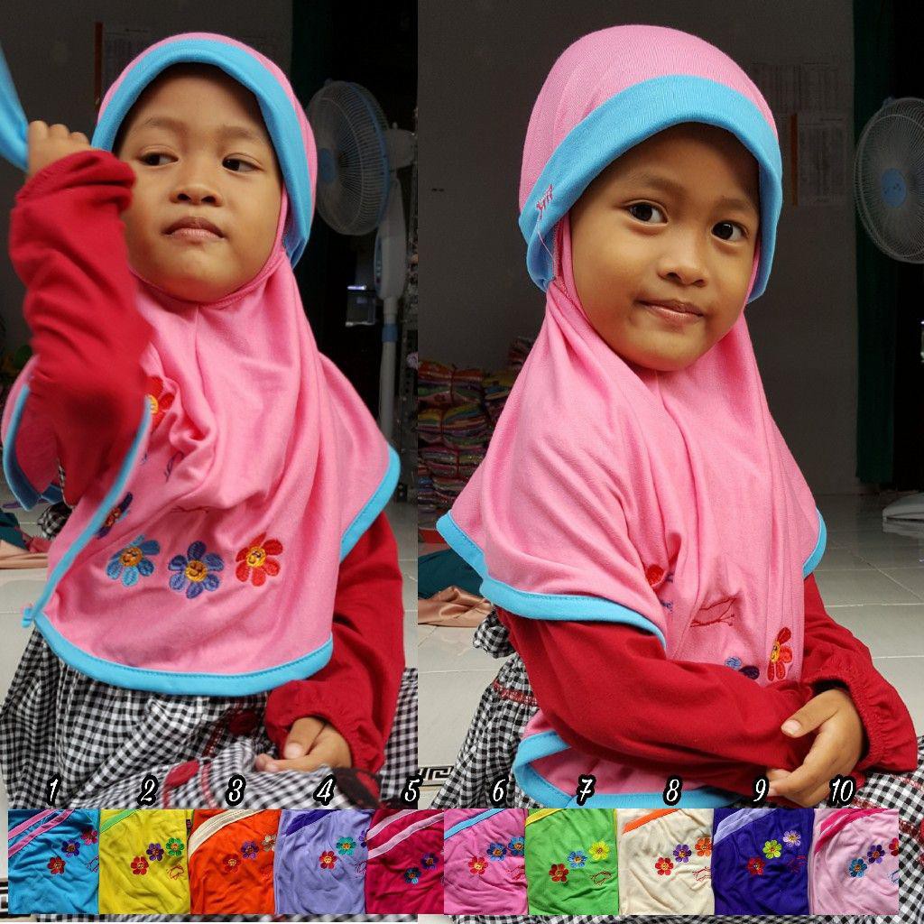 Kerudung Anak Topi
