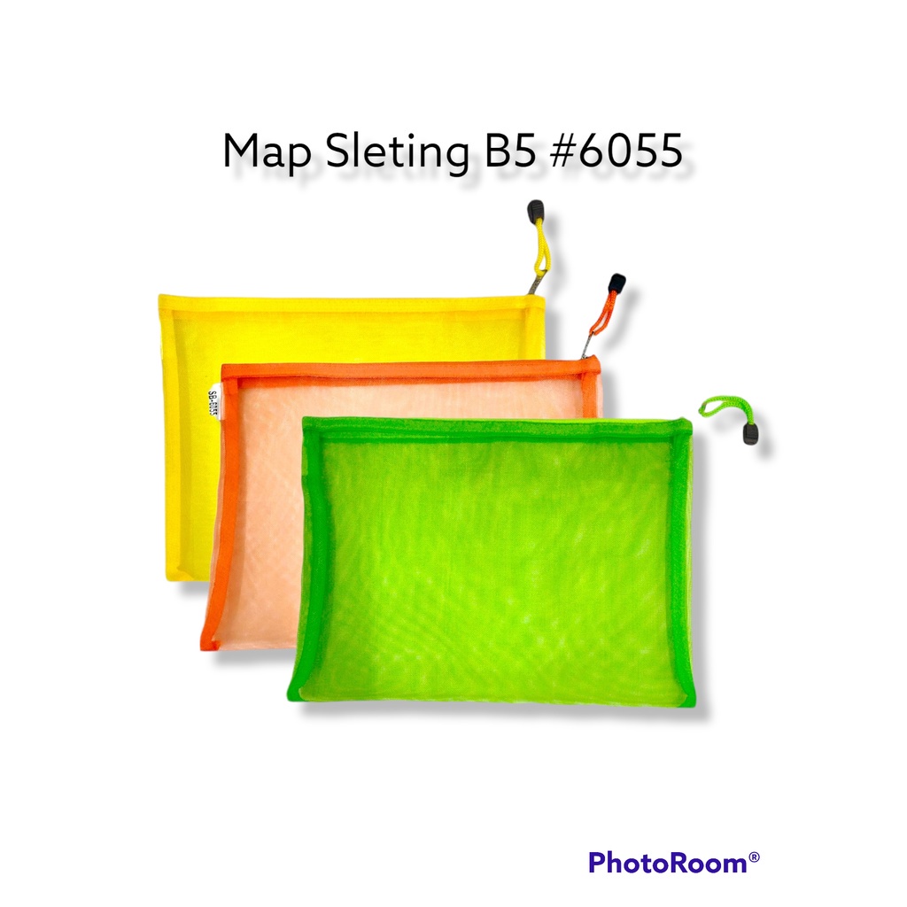 

Map Dokumen Shubang #6055 Zipper Resleting Jaring Warna Ukuran B5 – Satuan SHABG