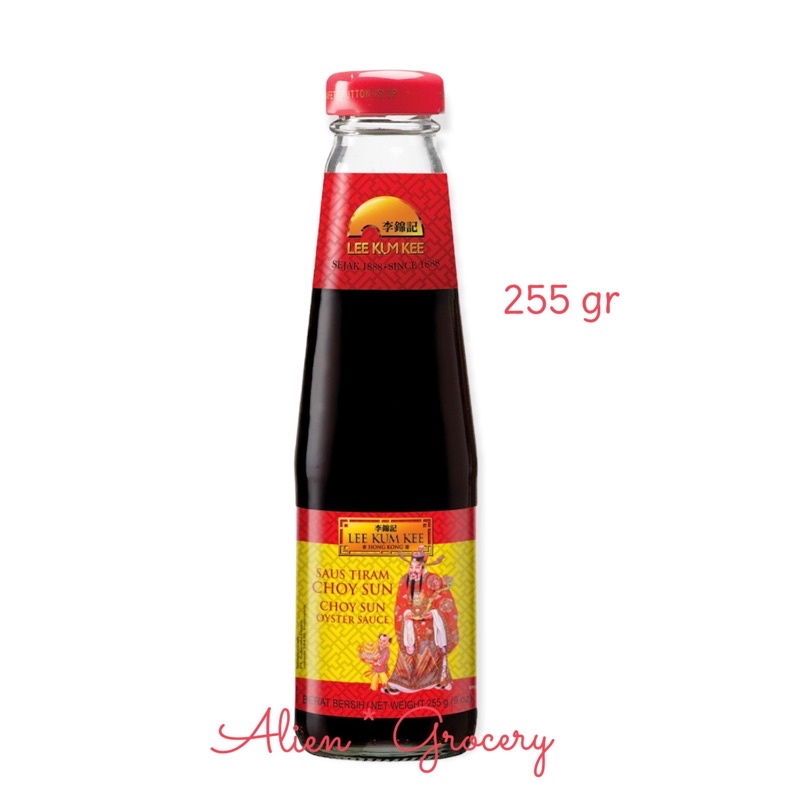 LEE KUM KEE  Choy Sun Oyster Sauce Saus Tiram Non MSG 255gr