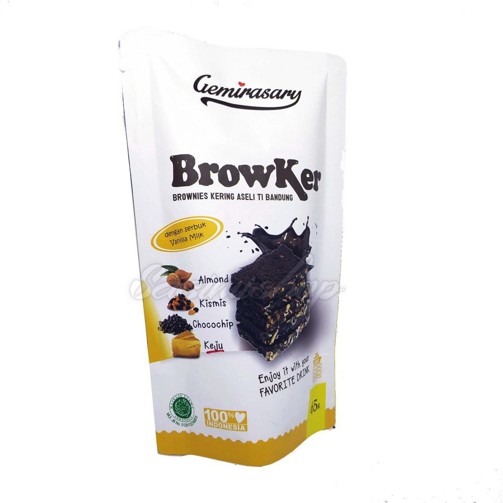 

Brownies Kering Pouch 65gram