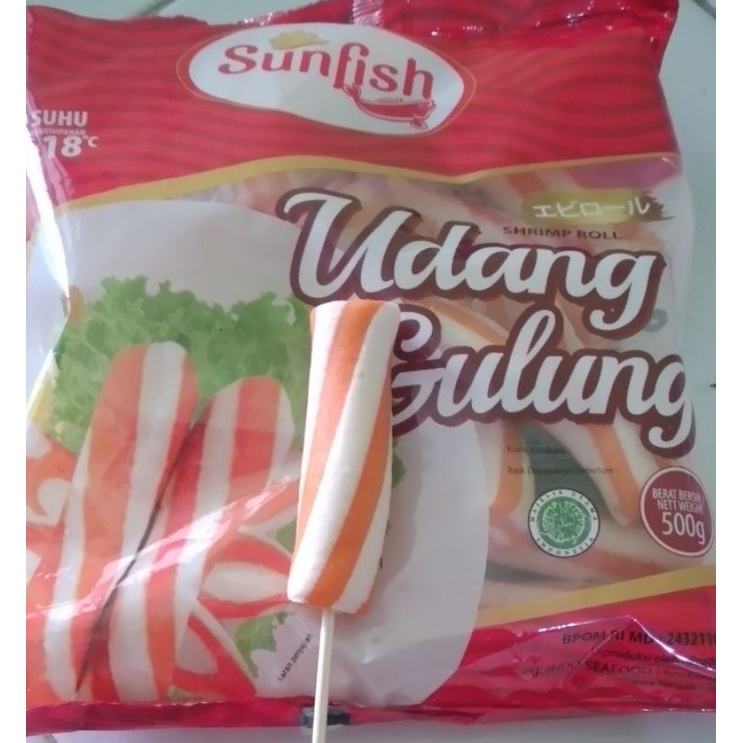 

sunfish udang gulung/ frozenfood shrimp roll