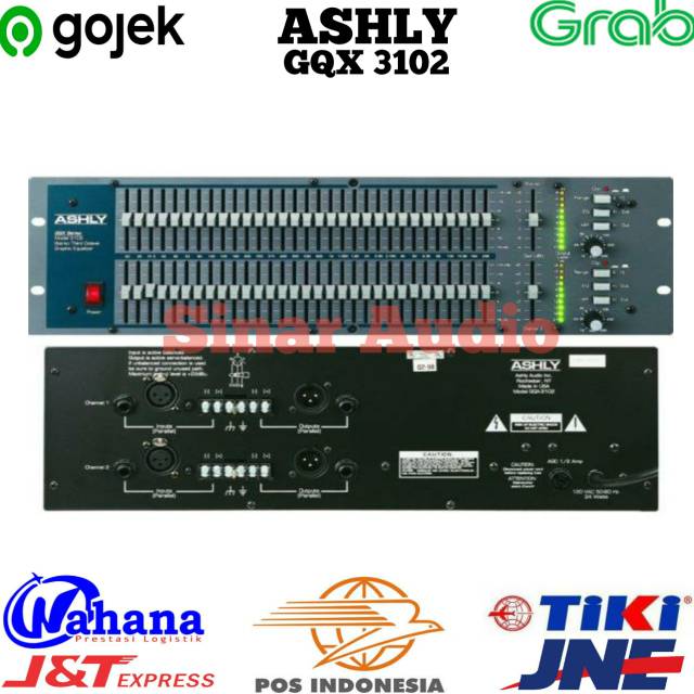 Equaliser Ashly GQX 3102 ASHLY GQX3102 GRADE A++