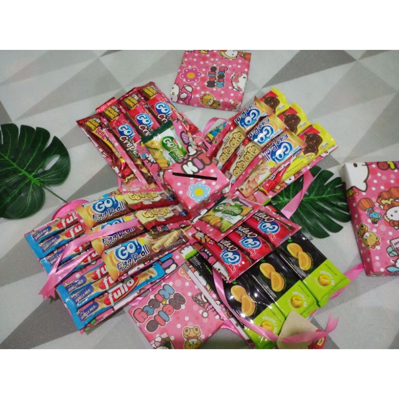 

4 Layer || Eksplosion box karakter/ Box hadiah/ Suprize Box/ Gift box/ Hadiah Ualng tahun