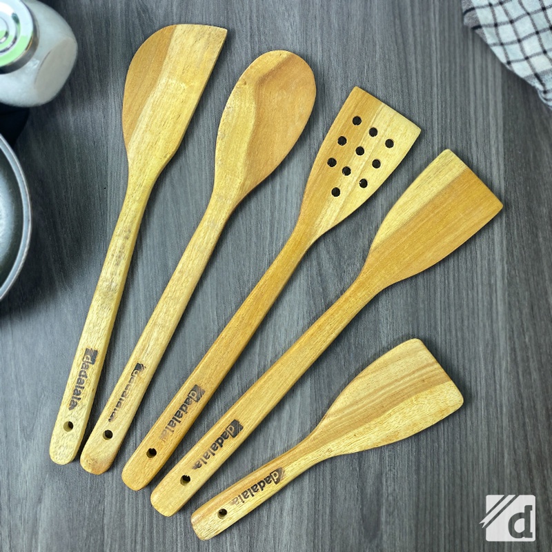 DADALALA Spatula Kayu / Sodet Kayu Lamtoro (Harga SATUAN)