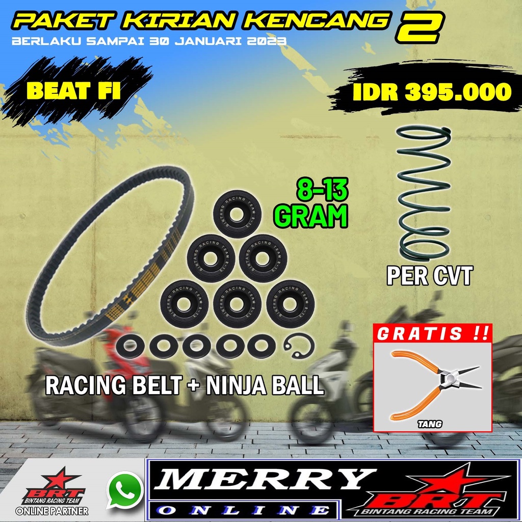 Paket Kirian BRT Beat FI Beat F1 Scoopy FI Beat Scoopy ESP POP