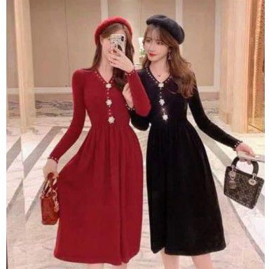 Dress Rajut Import Premium