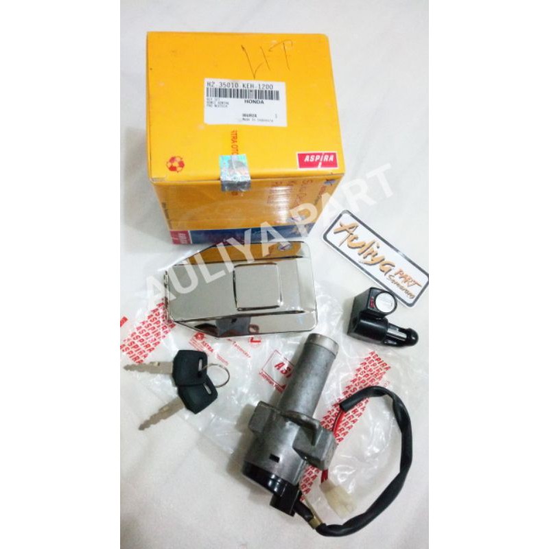 Kunci Kontak Set Keyset Honda GL Pro GL Max Neotech Aspira Original