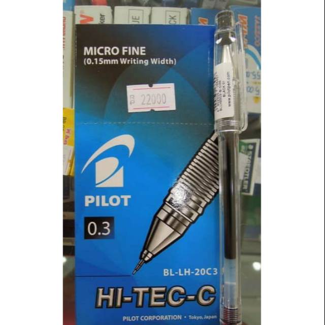 

Pulpen pilot hitec 0.3