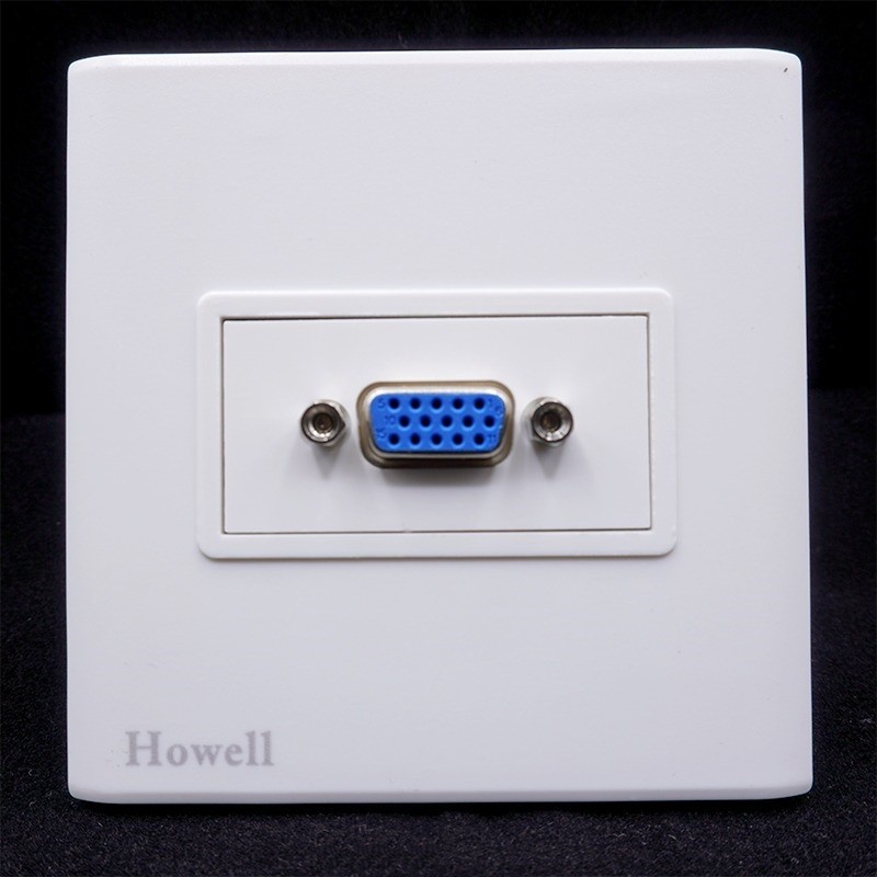 Wall Plate / Face Plate VGA (Howell)