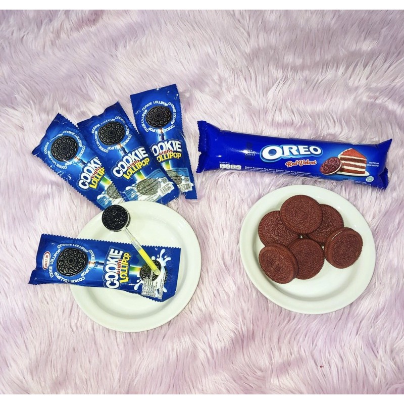 

ORIGINAL! paket lolipop oreo dan red velvet