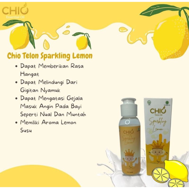 CHIO Telon Oil Minyak Telon Bayi Anak 100ml