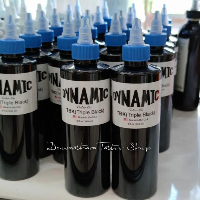 

---Terbartu--- Dynamic ink Black / Triple black 8oz