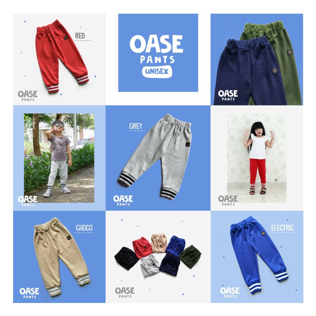 KAKAY KIDS Oase KAOA / CELANA PANJANG ANAK UNISEX KIDS DEPOK