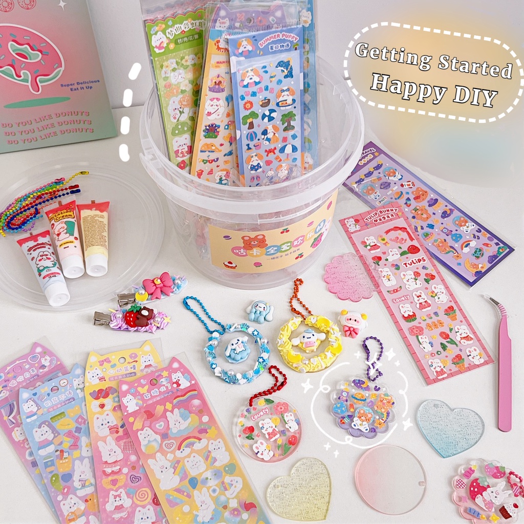 Set Stiker Kartu Idol Goo Gaya Korea Untuk Dekorasi Scrapbook