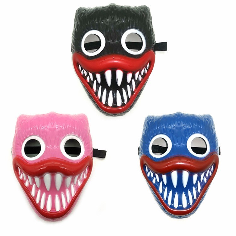 Topeng Seram Poppy Playtime Scary Mask Halloween Cosplay Kostum Hantu