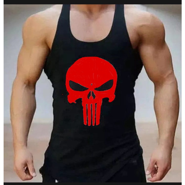 SINGLET SPORT FITNESS GYM CASUAL RUNNING HOODIE TANKTOP MEN'S HOODIE HAT