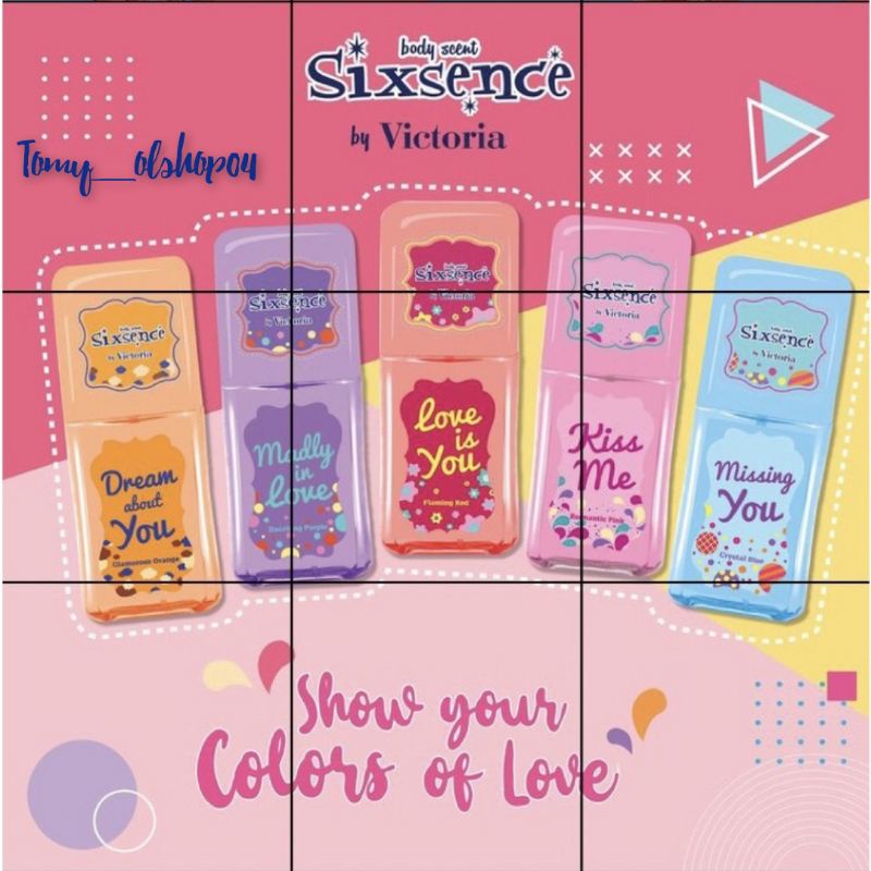 VICTORIA BODY SCENT SIXSENCE 100ML