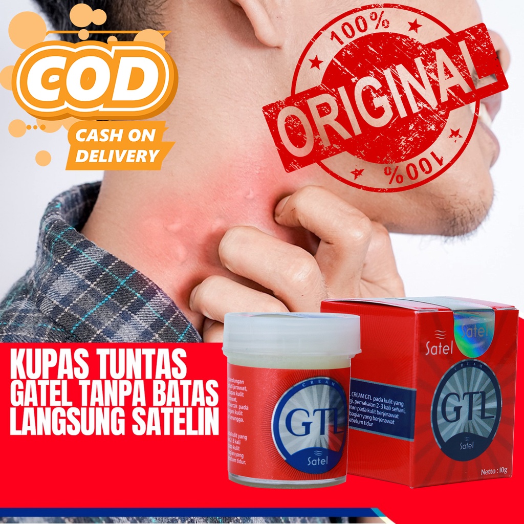 SALEP GATEL AMPUH USIR KUDIS KURAP PANU BPOM ORIGINAL 100% -SATEL GTL