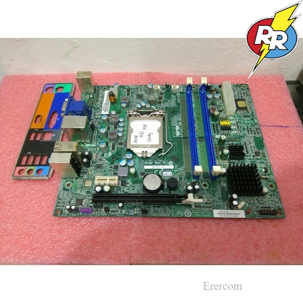 Motherboard Mobo Mainboard Pc Intel Ddr3 Merk Acer H61 Socket 1155 Support Sandy dan ivy Gen 2 dan g