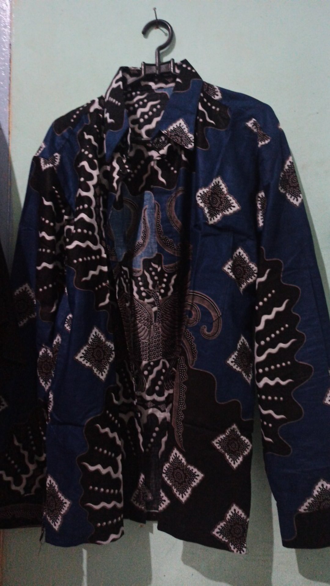 Baju Batik Pria Slimfit Big Size M L Xl Xxl Atasan Kemeja Batik Lengan Panjang Original