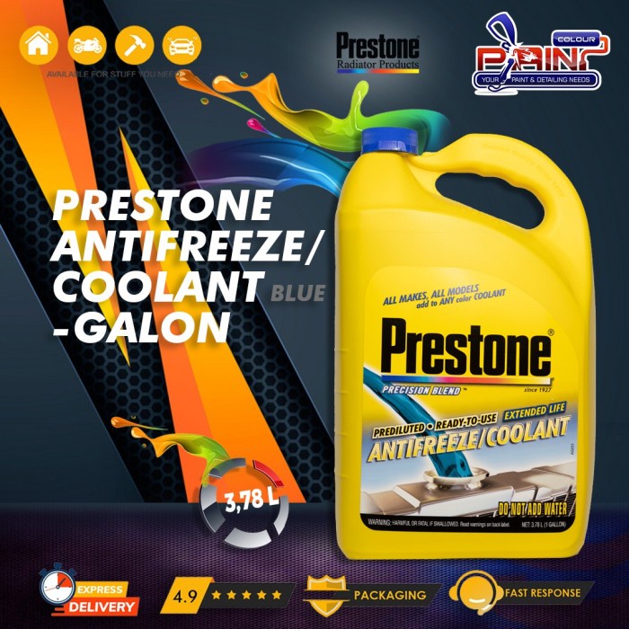 PRESTONE READY TO USE COOLANT (33%) BLUE 3.78 L