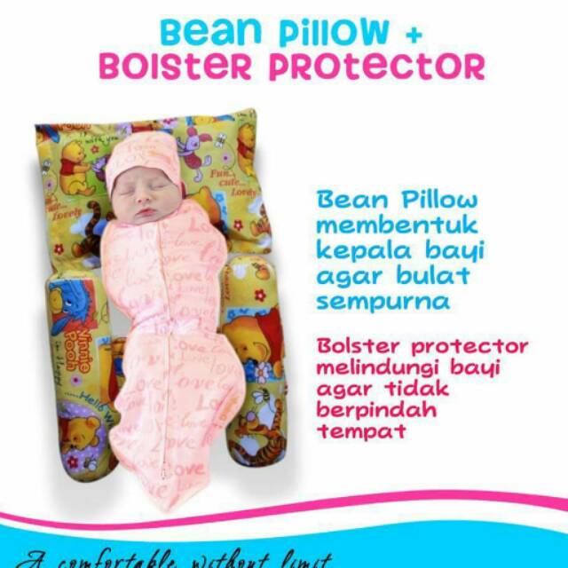 Bantal Set Dita( Bean Pillow Bolster protector)