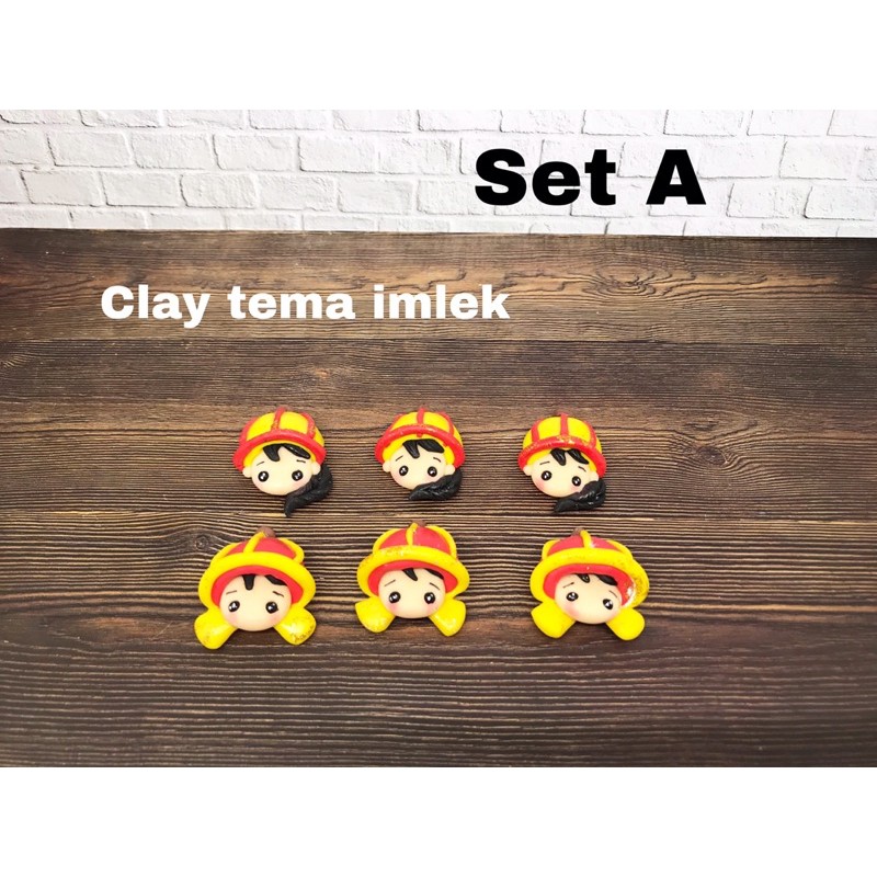 SALE Clay tema Imlek [dijual perset]