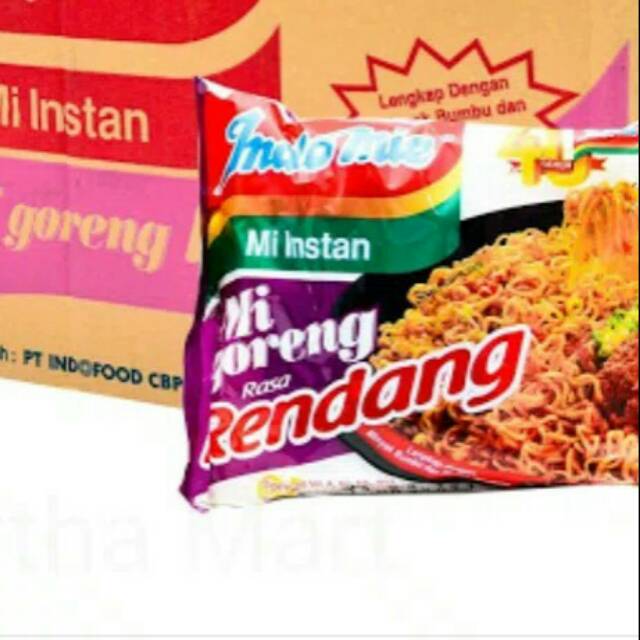

Indomie Goreng Rendang Mie Instan [1 Dus/40 pcs]