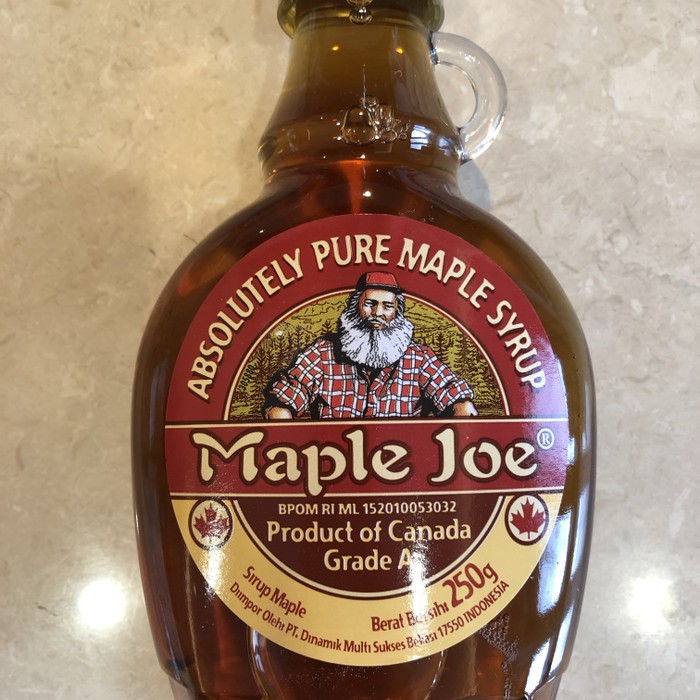

JOE MAPPLE SYRUP 250gram / Sirup Apel Topping Minuman Makanan Selai apel