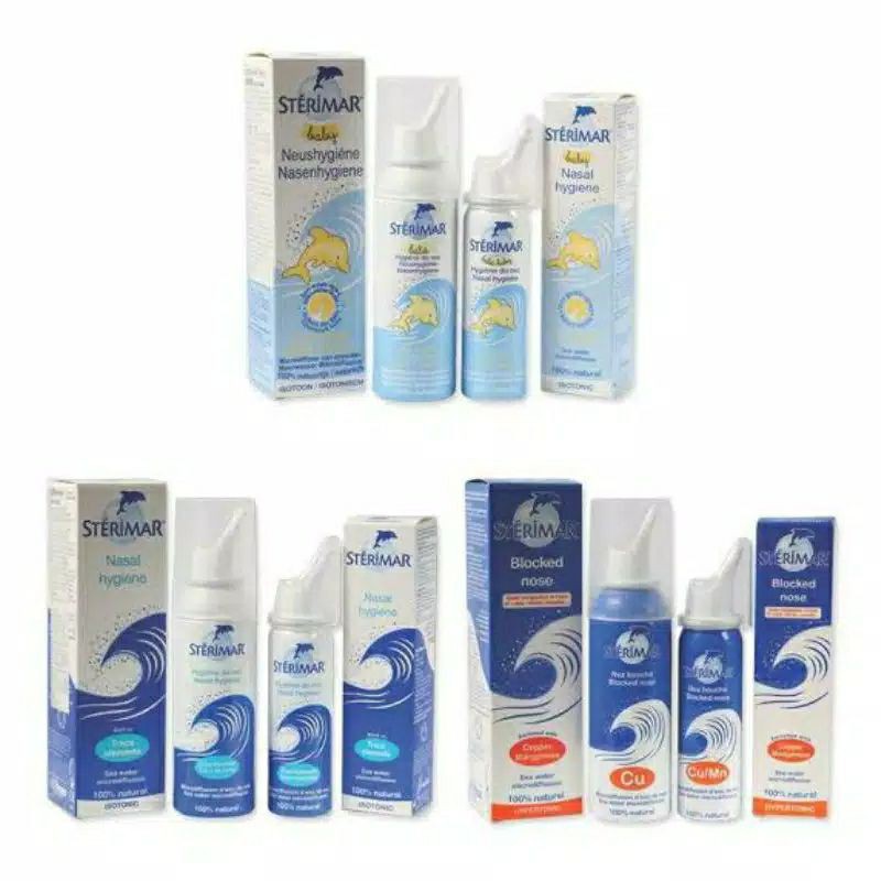 Sterimar Nasal Hygiene Spray pelega hidung tersumbat sinusitis blocked nose efektif untuk covid-2