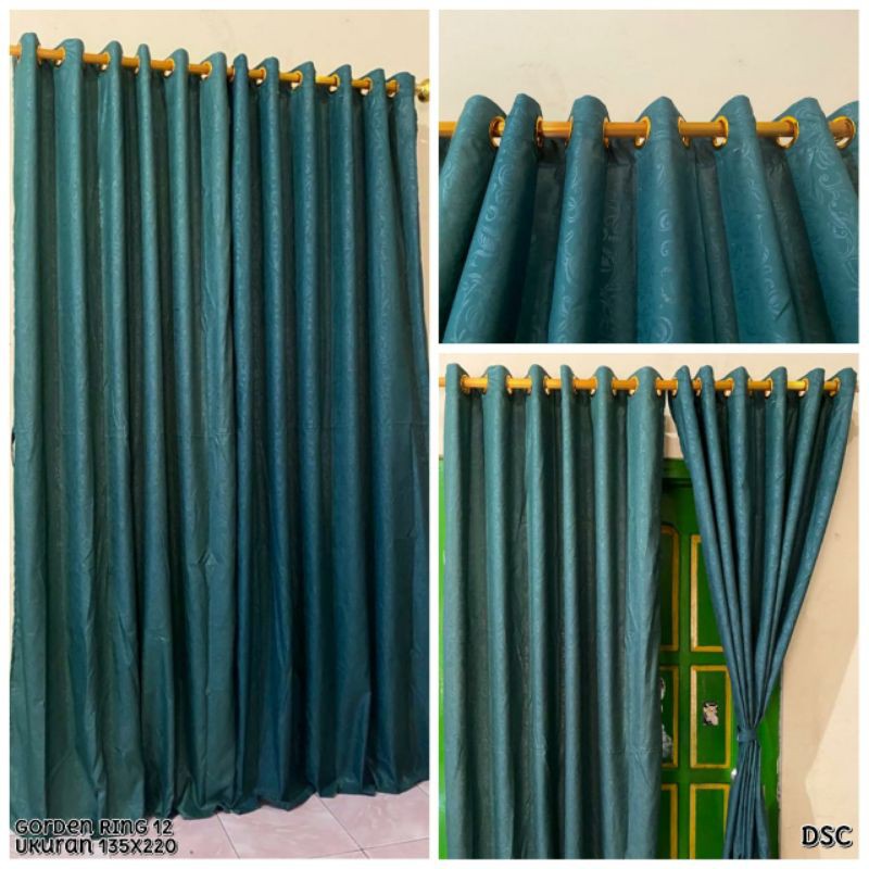 gorden embos hijau tosca ring 12
