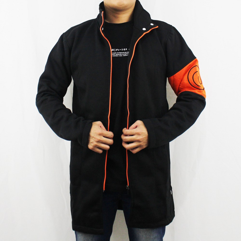 JAKET JUBAH NARUTO THE LAST SIZE M L XL XXL ORIGINAL ARIGATOU - JAKET NARUTO THE LAST  - JAKET NARUTO SHIPPUDEN - JUBAH ANIME NARUTO