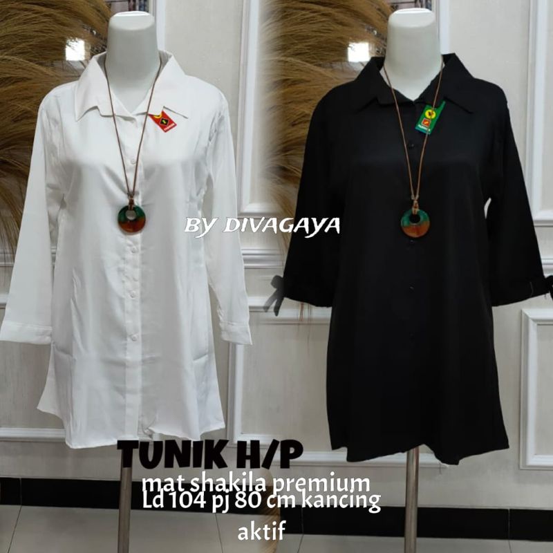 TUNIK HITAM PUTIH