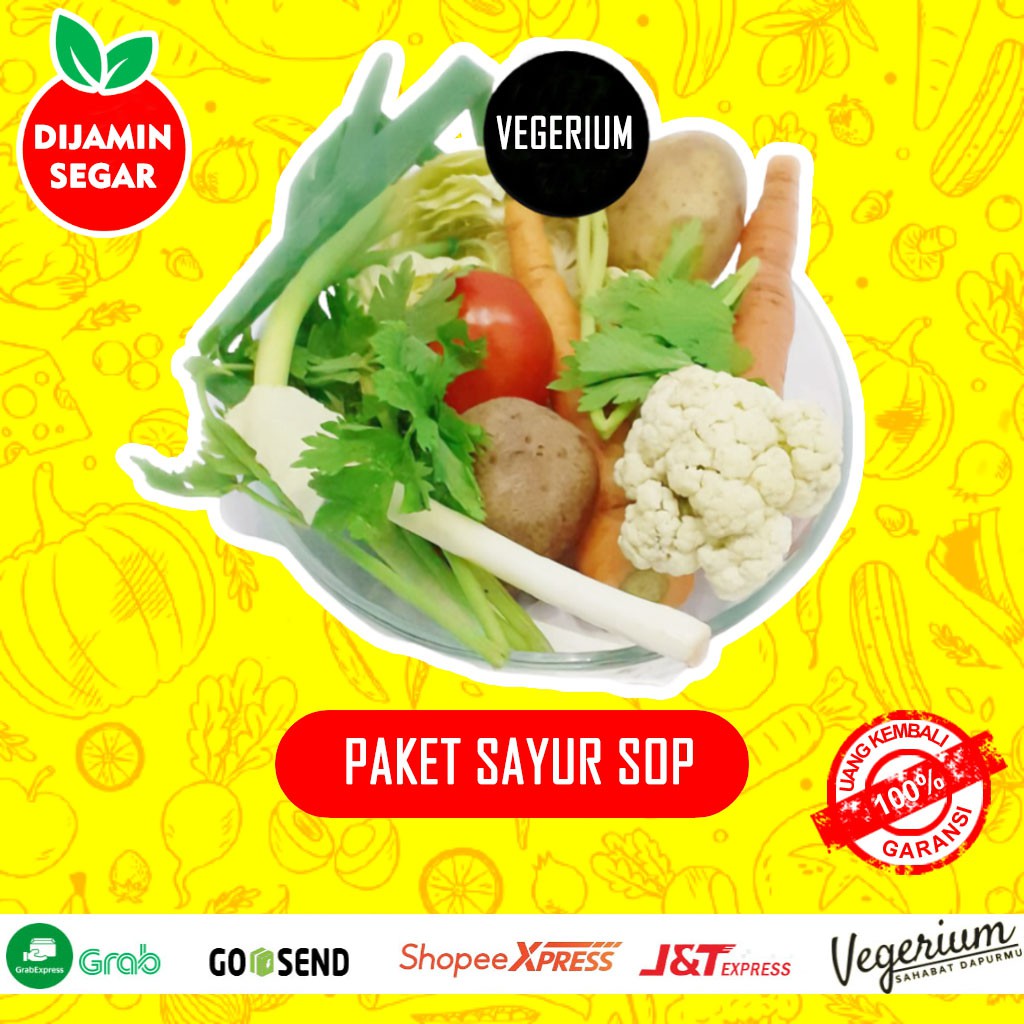 Jual Paket Sayur Sop Set Lengkap Sayuran Segar Premium Indonesia Shopee