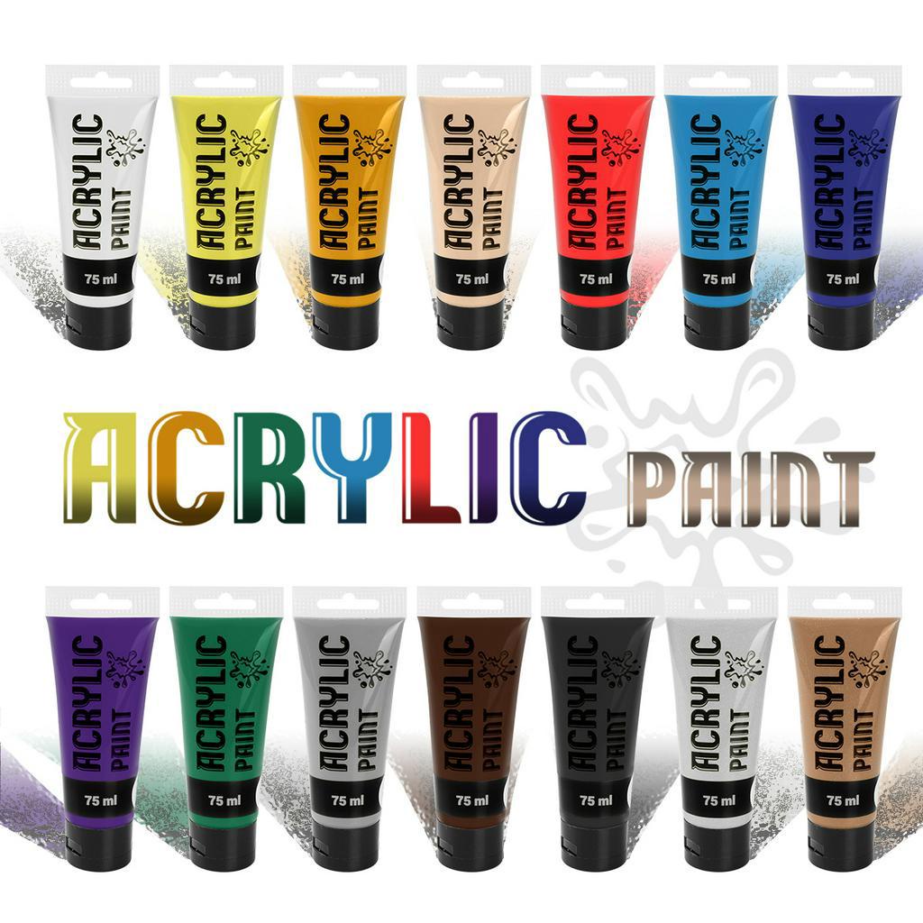 

SeamiArt 75ml Cat Akrilik / Acrylic Color Paint Cat Lukis Kanvas