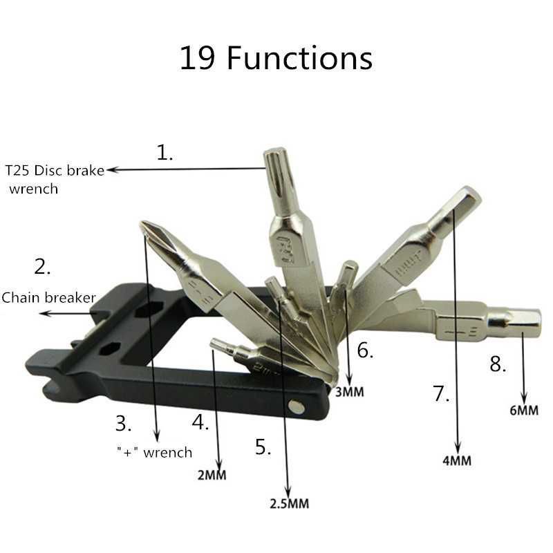 Obeng Sepeda EDC Multifungsi 21 in 1 - 8060