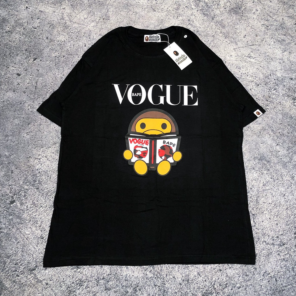 BAJU KAOS TSHIRT VOGUE UNISEX COMBAD 30S