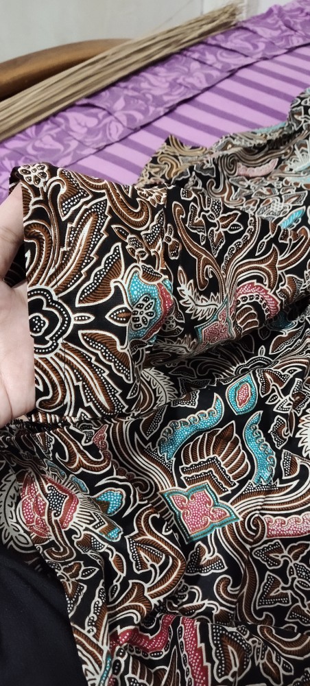 Maura Couple - Sania Ruffle Batik Couple Ori Ndoro Jowi Dnt Garansi Termurah Shopee - Batik Untelan