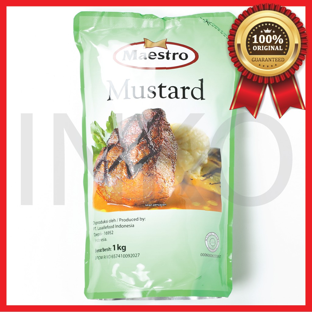 

MAESTRO MUSTARD POUCH 1KG