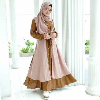 Baju Gamis Modern Shopee