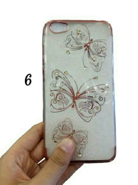 Softcase shinning chrom phoenix vivo Y55