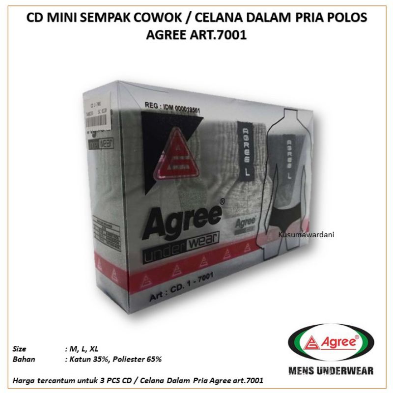 promo CD pria dewasa | 1 box isi 3 pcs* | 7001/7002