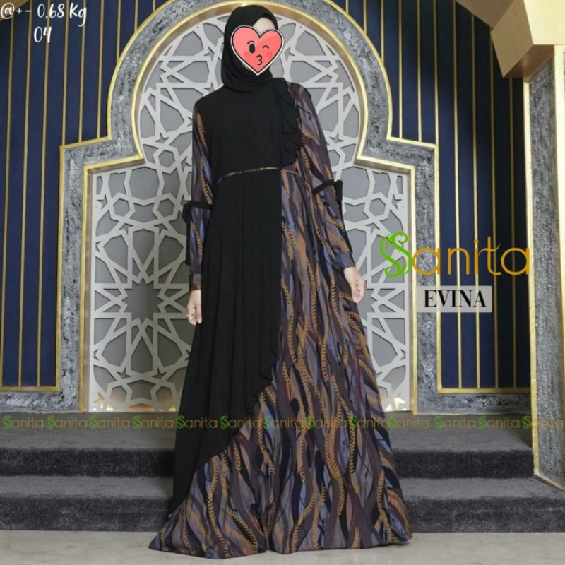 Evina Dress By Sanita Hijab ( Dress Only)
