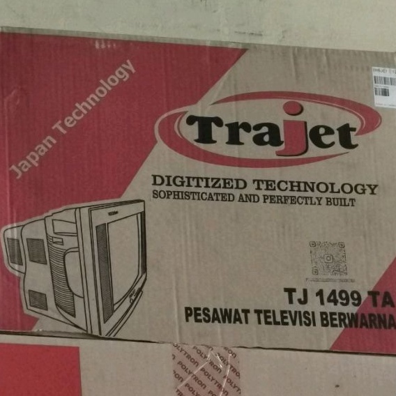 TELEVISI TV TABUNG TRAJET TJ 1499 SA TJ1499SA 1499SA TJ1499 SA 14 INCH " BERWARNA JADUL BARANG BARU 