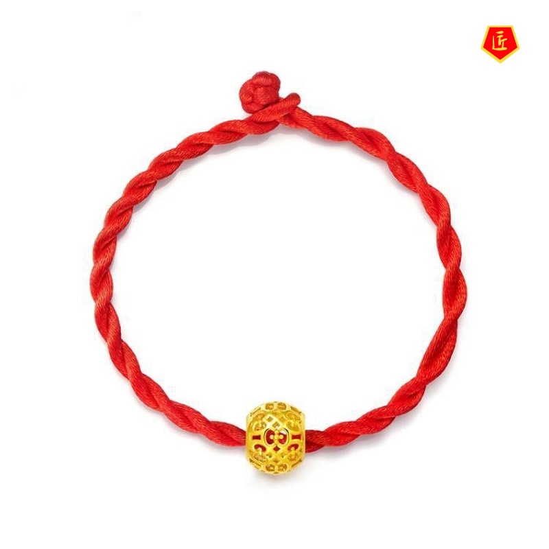 [Ready Stock]Gold Hollow Beads DIY Bracelet