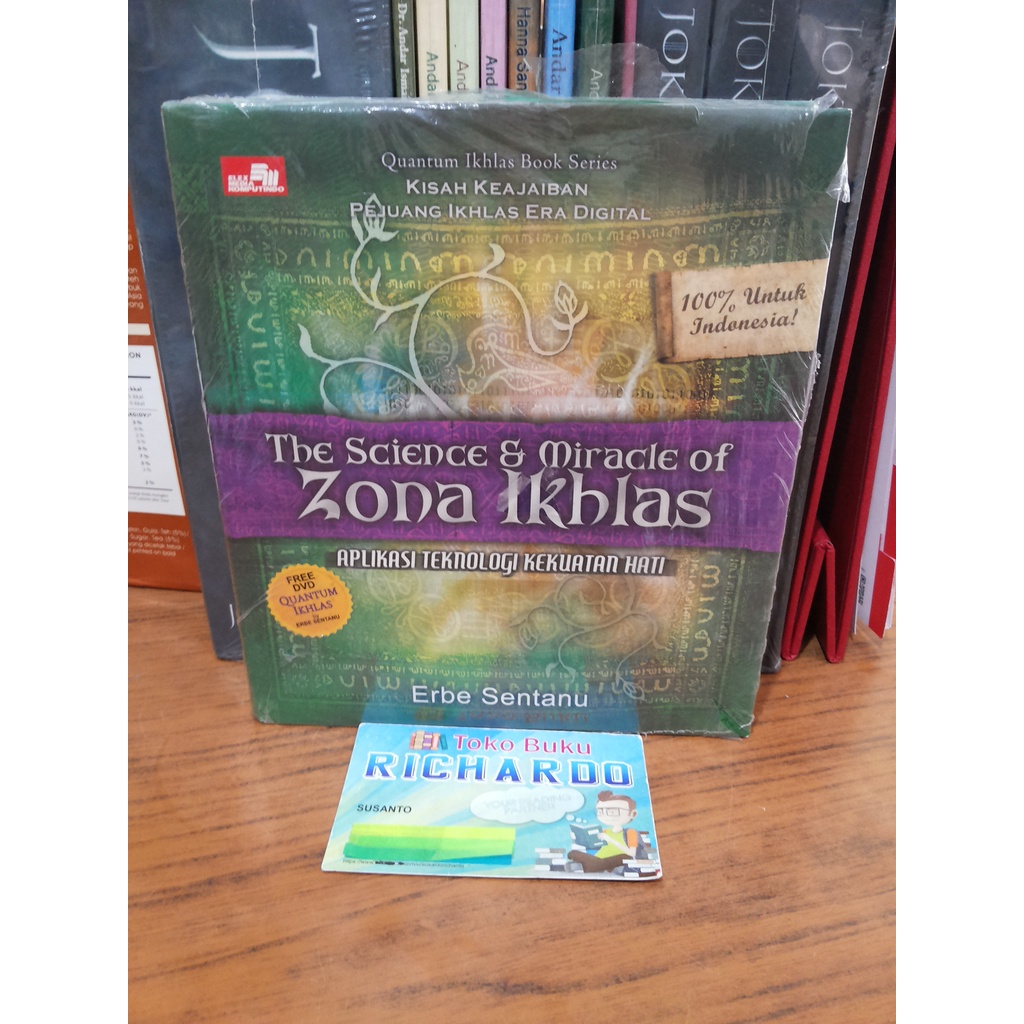 Buku The Science & Miracle of Zona Ikhlas --- Erbe Sentanu