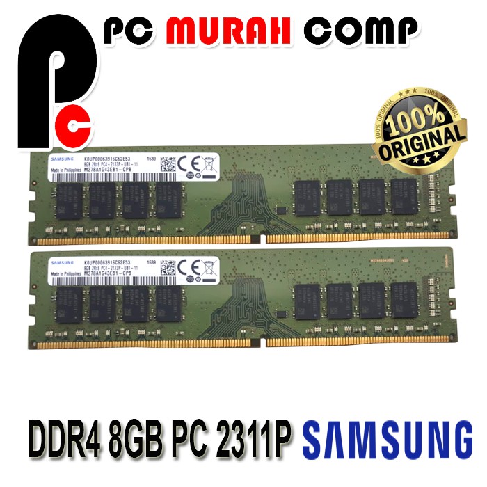 RAM PC DDR4 8GB PC17200 2133Mhz | RAM PC4 KOMPUTER DDR4 8GB