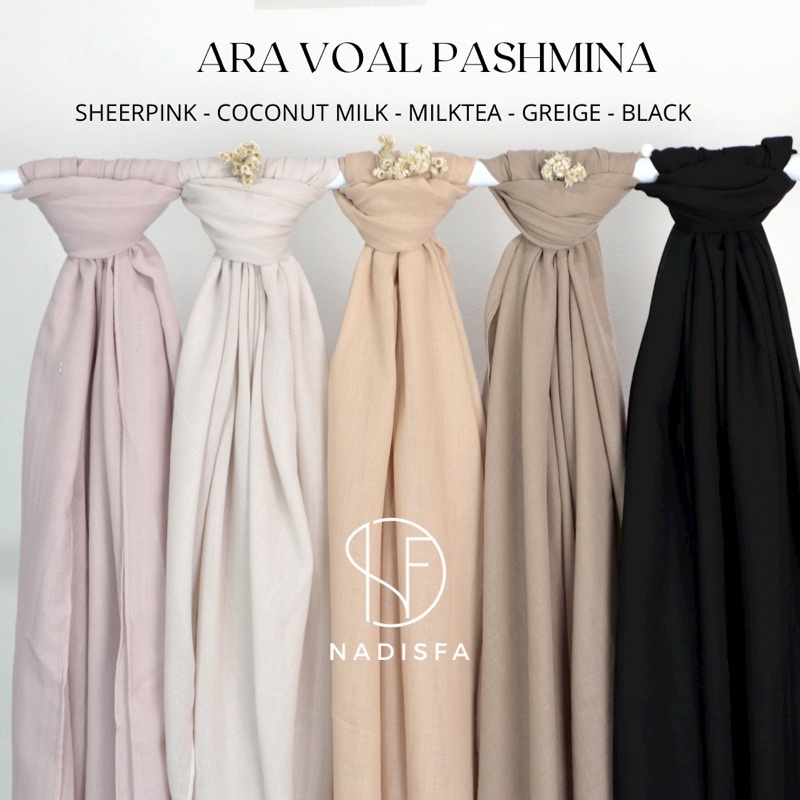 ARA VOAL PASHMINA VOAL SYARI 2M