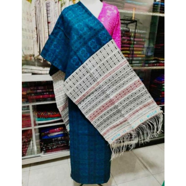 Set Kain + Selendang Songket Pucca Balige (WAJIB CHAT ADMIN)